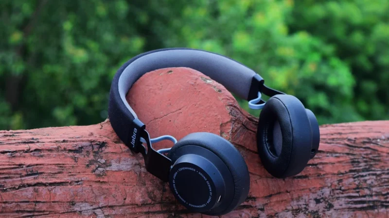 (Black) Bluetooth 5.0 Stereo Bass Headphones Business Sports Gaming Noise Reduction Earphone with Mic