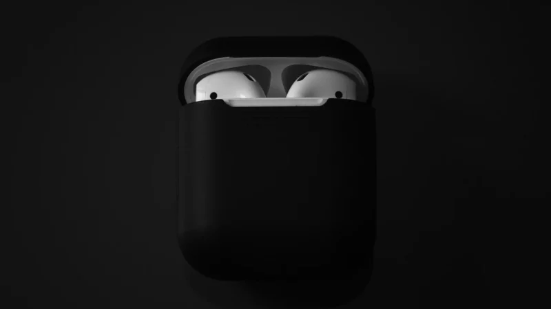 (Black) Mini Wireless bluetooth 5.0 Earphone HiFi Stereo Noise Cancelling Smart Touch Bilateral Call IPX5 Waterproof Headphone