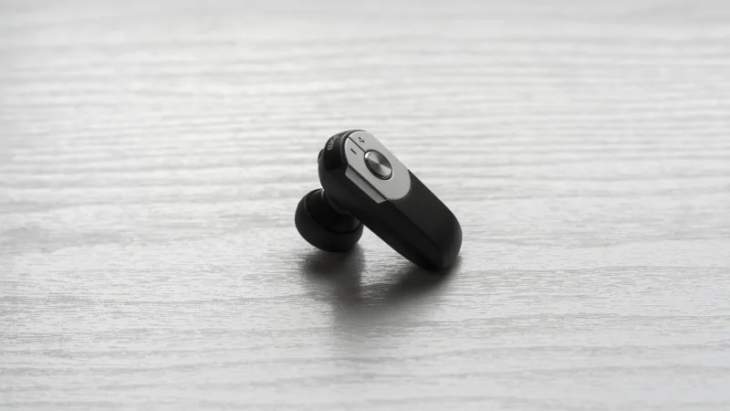 (Black) TWS HiFi Earbuds Touch Control 5.0 bluetooth Surround Sound In-Ear Earphones Noise Cancelling with Mic