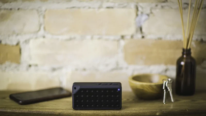 Bluetooth Wireless Speaker Black Metal Body For Samsung Iphone Ipad Htc
