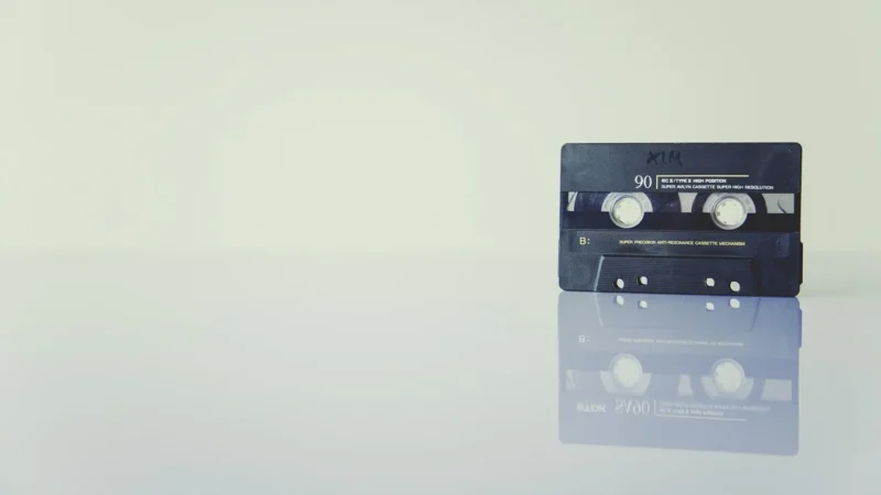 Brother TZE-243 Blue on white TZe label-making tape