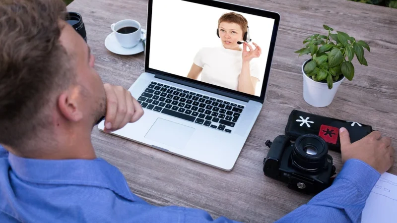 Oppetec Skype Headset USB Over Ear Laptop Headset with Noise Cancelling Microphone Voice Recognition Speech Dictation Online Course Video Conference